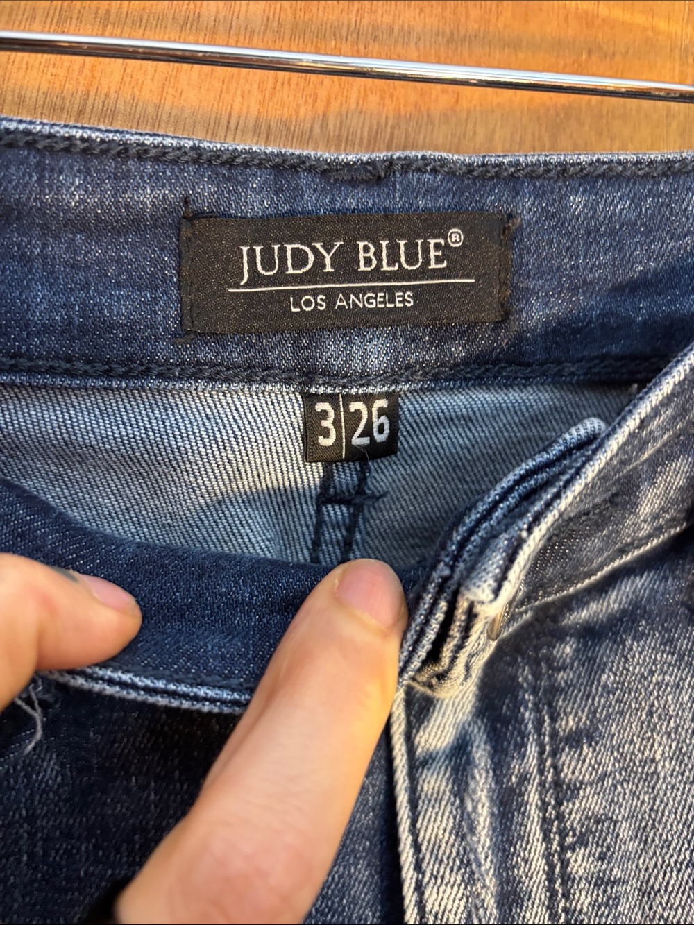 Judy Blue Distressed Boyfriend Jeans - Picture 6 of 10